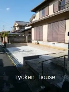 外構　車庫増設工事